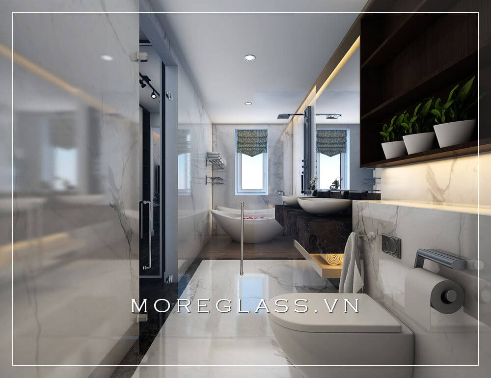 thiết kế phòng tắm